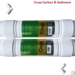 Cruze Gold Pre Carbon & Sediment Filter(2Pcs +4Elbowo)-I99 Solid Filter Cartridge-image-84