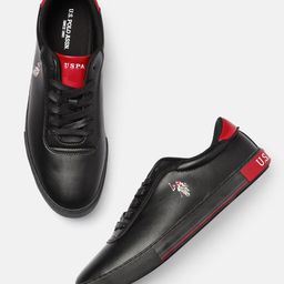 U.S. Polo Assn. Men Colourblocked Sneakers-image-45