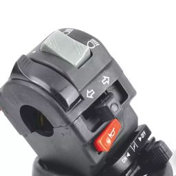 Uno Minda Handle Bar Switch - Left Side - With Wire, 1 Coupler & 3 Bullet - Kick Start for Yamaha YBX (SW-0657) image 2