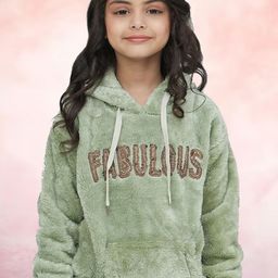 PAMPOLINA Girls Long Sleeves Embroidered Hooded Sweatshirt-image-63