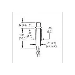 VCC LAMP, INDICATOR, NEON, RED, 125V, 2150QA1.-picture-10