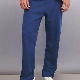 GRIMELANGE Men Pure Cotton Mid Rise Track Pants-image-25