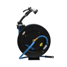 Zephyr Auto-Retractable Water Hose Reel 13 mmx8 m Blue Rubber 10 Bar-picture-24