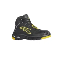 UPower Red Lion Black, Yellow Aluminium Toe Capped Mens Safety Boots, UK 6.5, EU 40, RL10524-40-picture-0