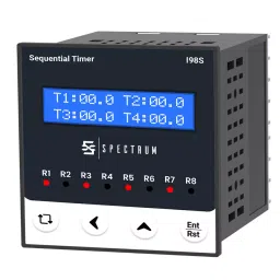 Spectrum Multi Input & Output Sequential Timer + Counter, I98S 96x96 mm Size 92x92 mm Panel Cutout image 1