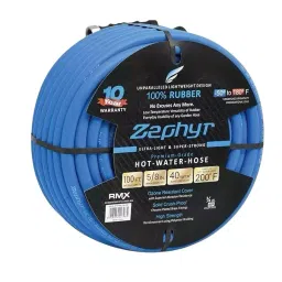 Zephyr Hot-n-Cold Water / Garden Hose without Fitting 16 mmx15 m Blue Rubber 10 Bar-picture-33