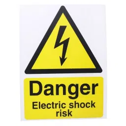 RS PRO Electrical Hazard Warning Sign (English) Model No 9175421-image-54