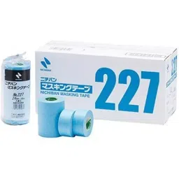 NICHIBAN Masking Tape 50 mm x 18 m Blue for Vehicle Painting, NO.227 (Pack of 10 Pcs)-9