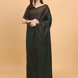 SHRIMAY Woven Design Art Silk Ready to Wear Banarasi Saree-image-87