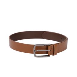 Louis Philippe Men Tan Brown Textured Leather Belt-image-76