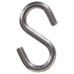 BRUSH HOUSE Silver Heavy Duty S Hook  (Pack of 2)-image-44