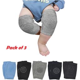 Ortis Global Trade Anti Slip Baby Knee Pads Pack Of 3 (Color May Vary)-picture-14