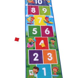 BitFeex Hopscotch Count & Jump Mat Play Game - Multicolor-24