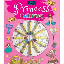 Princess Coloring Book for kids-17