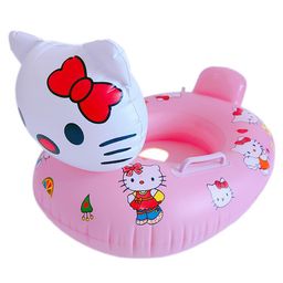 Sanjary Hello KittyShape Pool Float Swimming tube Beach Toy for kids summer activity color shape may vary-19