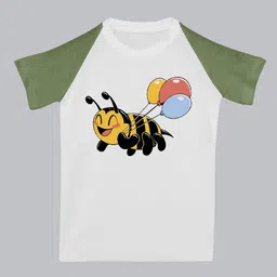 BAESD Kids Printed Applique T-shirt-image-62