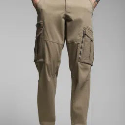 Jack & Jones Men Regular Fit Cargos Trousers-image-59