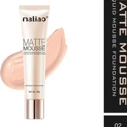 Maliao Matte Liquid Mousse Foundation - 30 g - Soft Ivory 02-image-7
