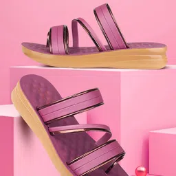 BERSACHE Women Open Toe Flats with Buckles-image-92