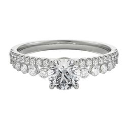 Emori Women18Kt White Gold Diamond Ring-image-1