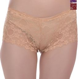 Fleurt Women Pack Of 3 Assorted Lace Boy Shorts Briefs-image-56