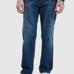 Snitch Men Classic Heavy Fade Stretchable Jeans-image-93