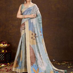 Mitera Zari Silk Blend Saree-picture-33
