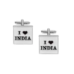 Curren Unisex Set Of 2 Textured Cufflink-9