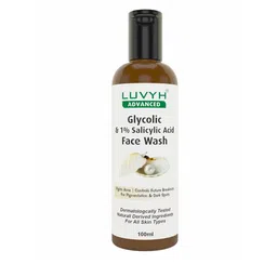 LUVYH Glycolic & 1% Salicylic Acid Face Wash- 100 ml-picture-22