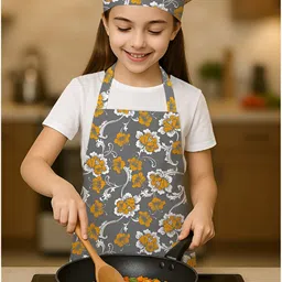 OASIS Kids Printed Aprons With Chef Cap-picture-6