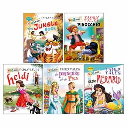 Sawan My Kids Board Fairy Tale Books Set of 5 - English-13
