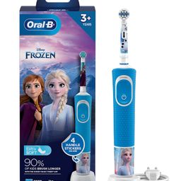 Oral-B Kids Electric Rechargeable Toothbrush Featuring Frozen Characters (Color and Print May Vary)-12