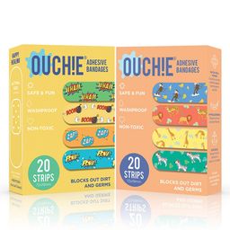 Ouchie Non-Toxic Printed Bandages Pack of 2 - 20 Bandages Each-picture-15