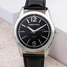 JOKER & WITCH Men Dial & Leather Bracelet Style Straps Analogue Watch AMWW860-picture-36