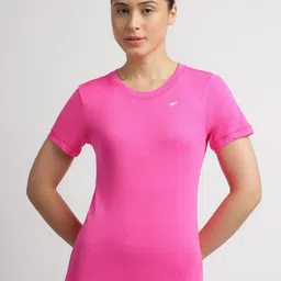Reebok Brand Logo Details Breathability Crew Neck T-Shirt-image-25