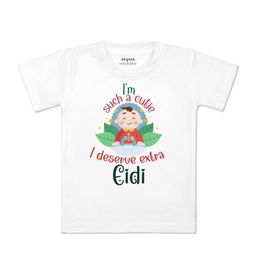Arvesa Kids Typography Printed Applique T-shirt-image-30