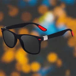 SPADEACES Unisex Kids Black Lens & Black Wayfarer Sunglasses with-picture-36