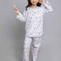 Little Clothings Unisex Kids Printed Night suit-picture-26