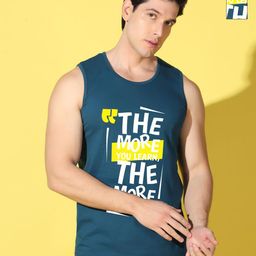 WOOSTRO Men Pack Of 2 Typography Printed Raw Edge Slim Fit T-shirt-image-80