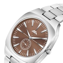 DOUBLERUN Men Dial & Bracelet Style Straps Analogue Multi Function Watch H05NNMT-814 image 4