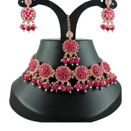 VATSALYA creation Women Gold-Plated Jewellery Set-picture-10