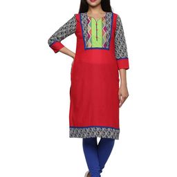Inara Robes Women Cotton Kurtas-image-83