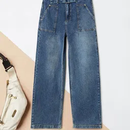 max Girls Regular Fit Mid-Rise Cotton Jeans-image-87