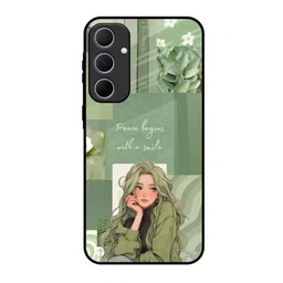 QRIOH Women Floral Printed Samsung Galaxy A35 5G Silicone Back Case-picture-41