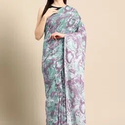 BUTA BUTI Pure Cotton Abstract Printed Saree-24