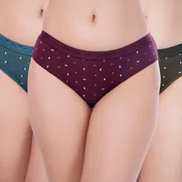 FiveFlag Mid-Rise Cotton Blend Briefs-image-17