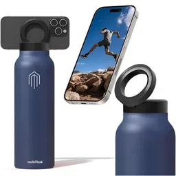 MELBIFY Blue Single Stainless Steel Solid Double Wall Vacuum Water Bottle-picture-21