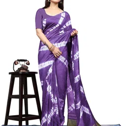 HMP Fashion Leheriya Zari Leheriya Saree-image-6