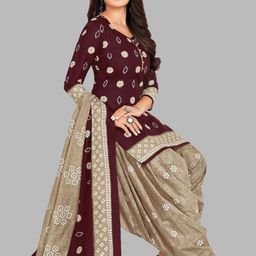 SIMPLYETHNIC Floral Printed Unstitched Dress Material-picture-20