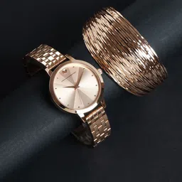 French Connection Women Watch Gift Set FCJR01-Rose Gold-image-15
